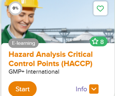 Refreshed HACCP E-learning